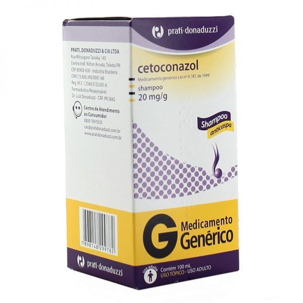 Cetoconazol Shampoo 20 mg/g 1