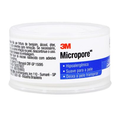 Fita Micropore Branca - 12,5mm x 10m