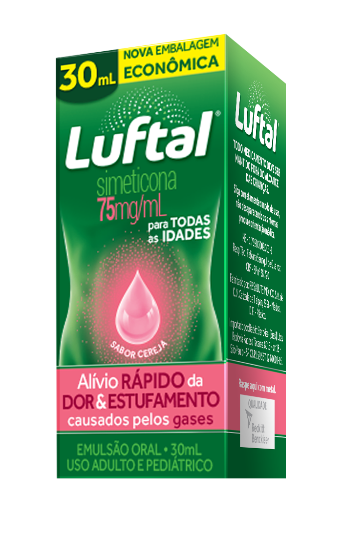 Luftal Gotas 75 mg/mL frasco c/ 30mL - Cirúrgica Marcelina